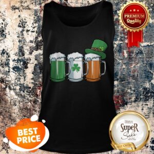 Alternative view of Nice Irish Beer Ireland Flag St Patricks Day Tee Men Women Gift T-shirt