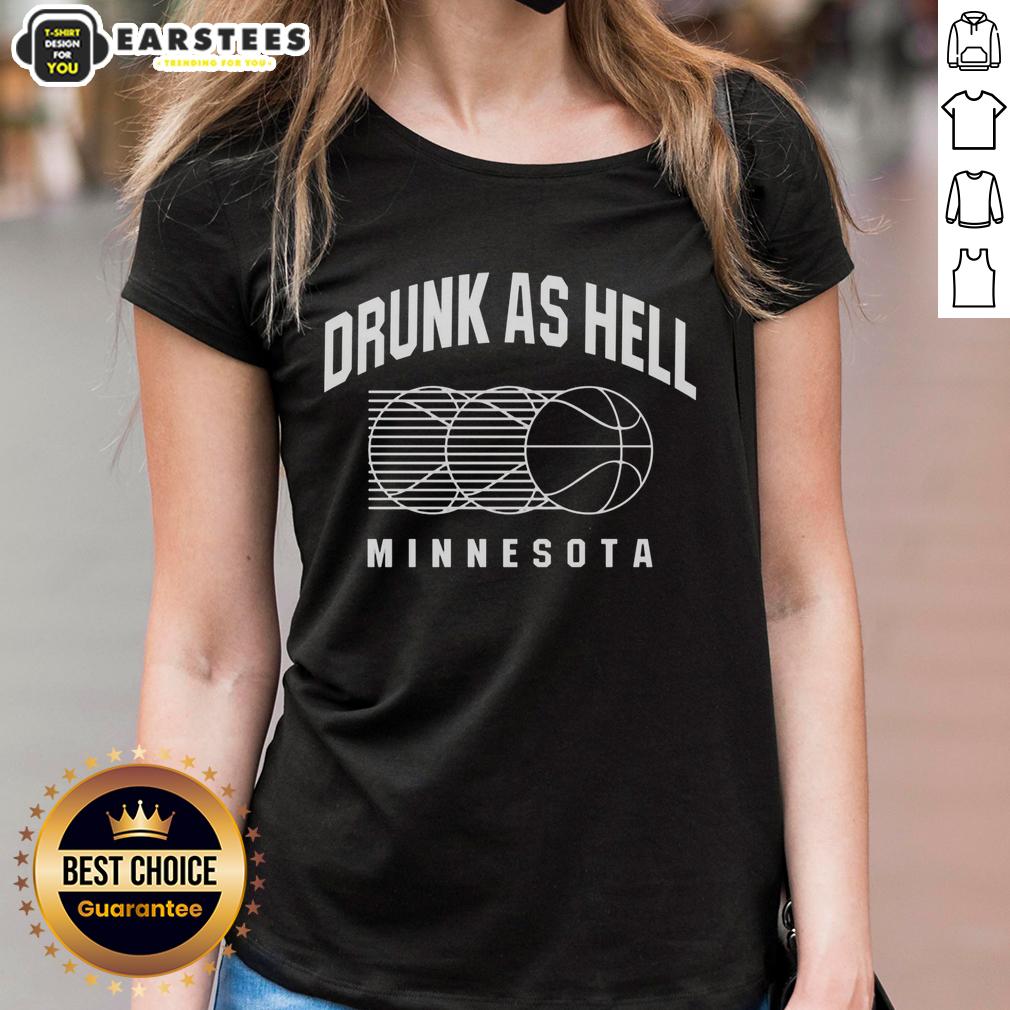Good Drunk As Hell Minnesota Basketball T-Shirt - Image 3
