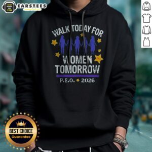 Alternative view of Top Walk Today For Women Tomorrow P.E.O. 2026 Women Shirt