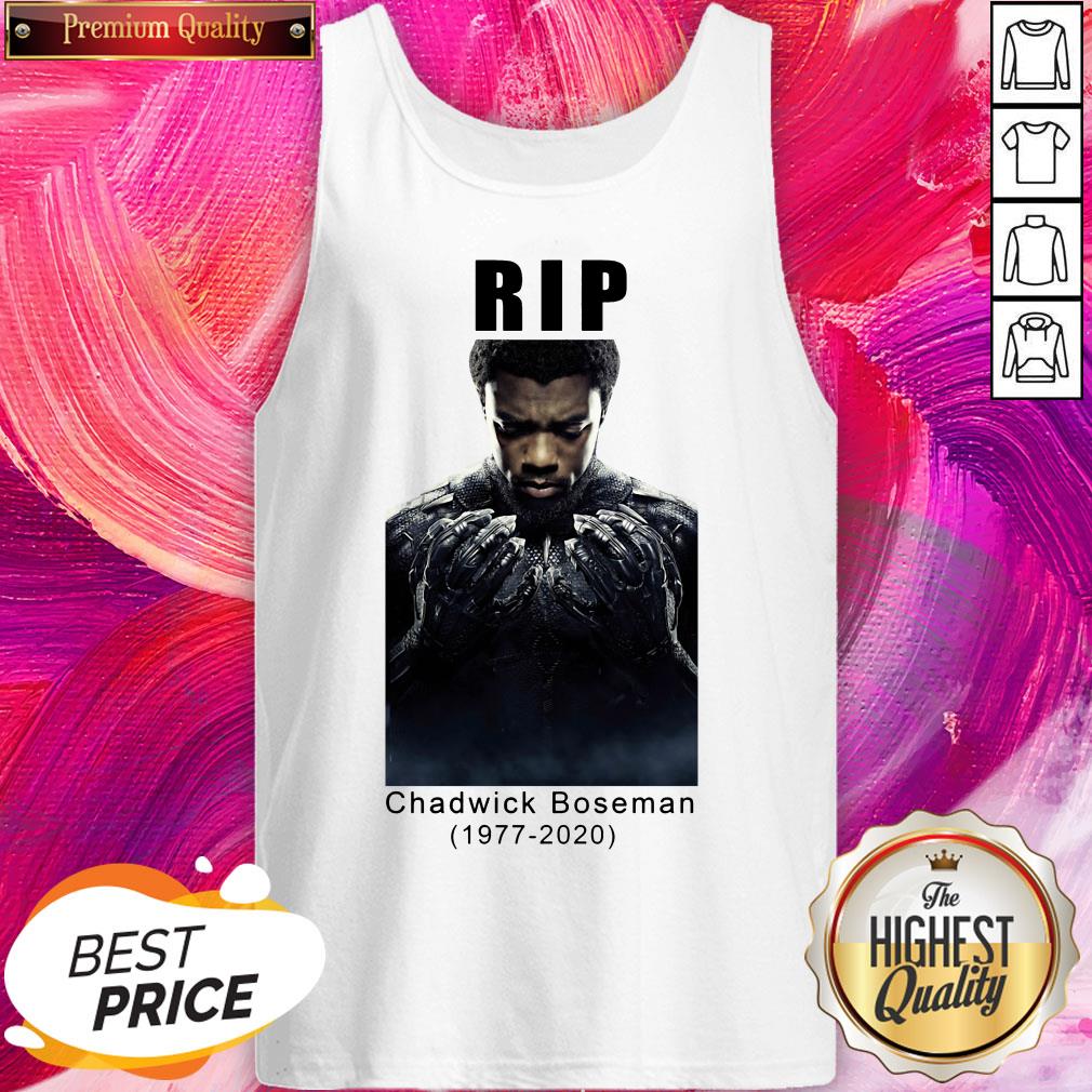 Rip Chadwick Boseman R.I.P To The Black Panther Wakanda Forever Shirt - Image 2