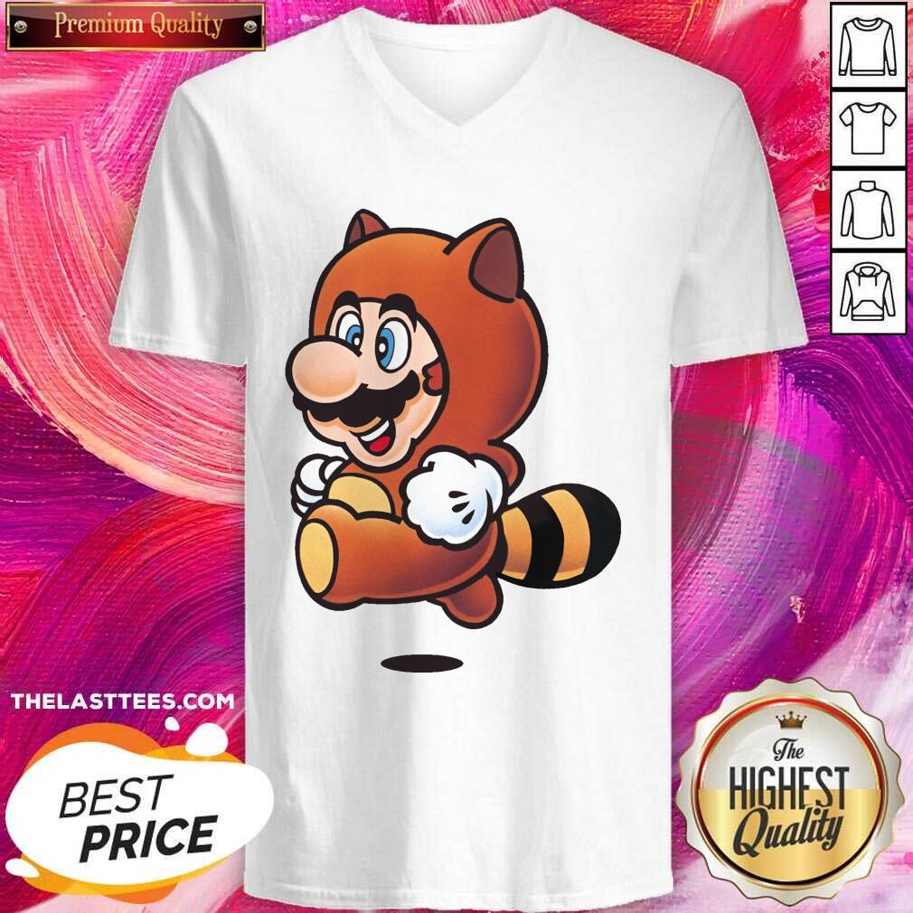 Official Tanooki Mario Super Mario Bros Shirt - Image 2
