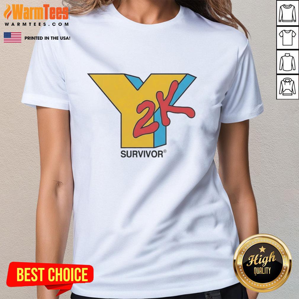 Hot Y2k Survivor Logo T-Shirt - Image 3