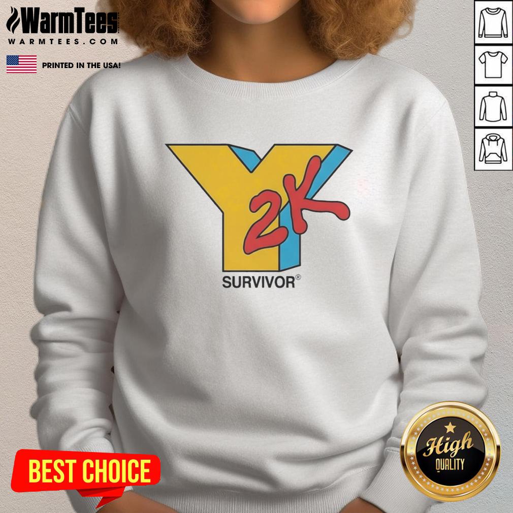 Hot Y2k Survivor Logo T-Shirt - Image 5