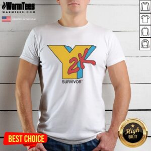Hot Y2k Survivor Logo T-Shirt