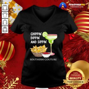 Alternative view of Original Chippin Dippin And Sippin Southern Couture Shirt