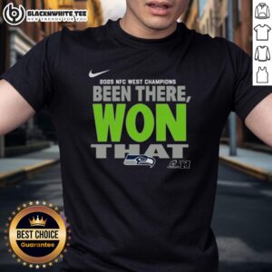 Original Seattle Seahawks 2025 NFC West Champions T-Shirt