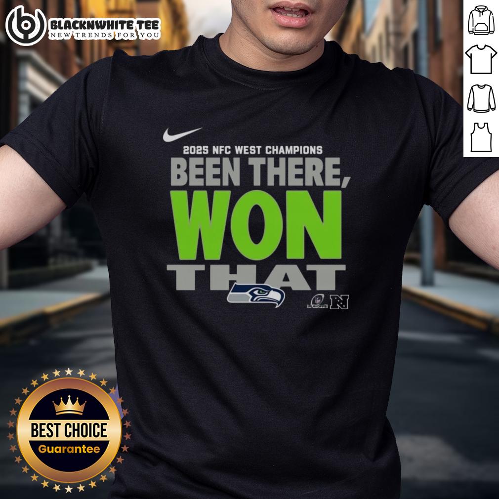 Original Seattle Seahawks 2025 NFC West Champions T-Shirt