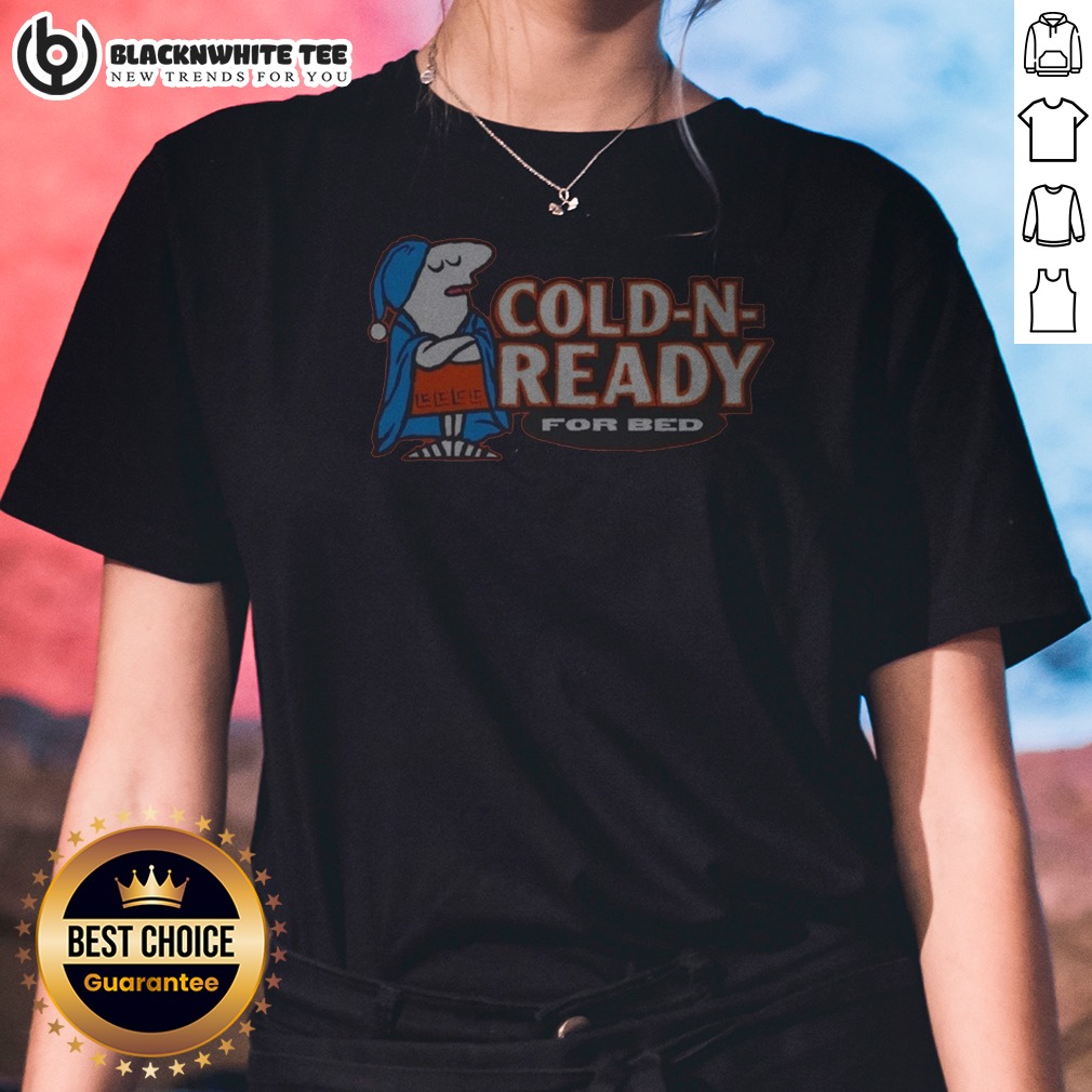 Official Cold N Ready For Bed Cartoon Character Shirt - Image 2