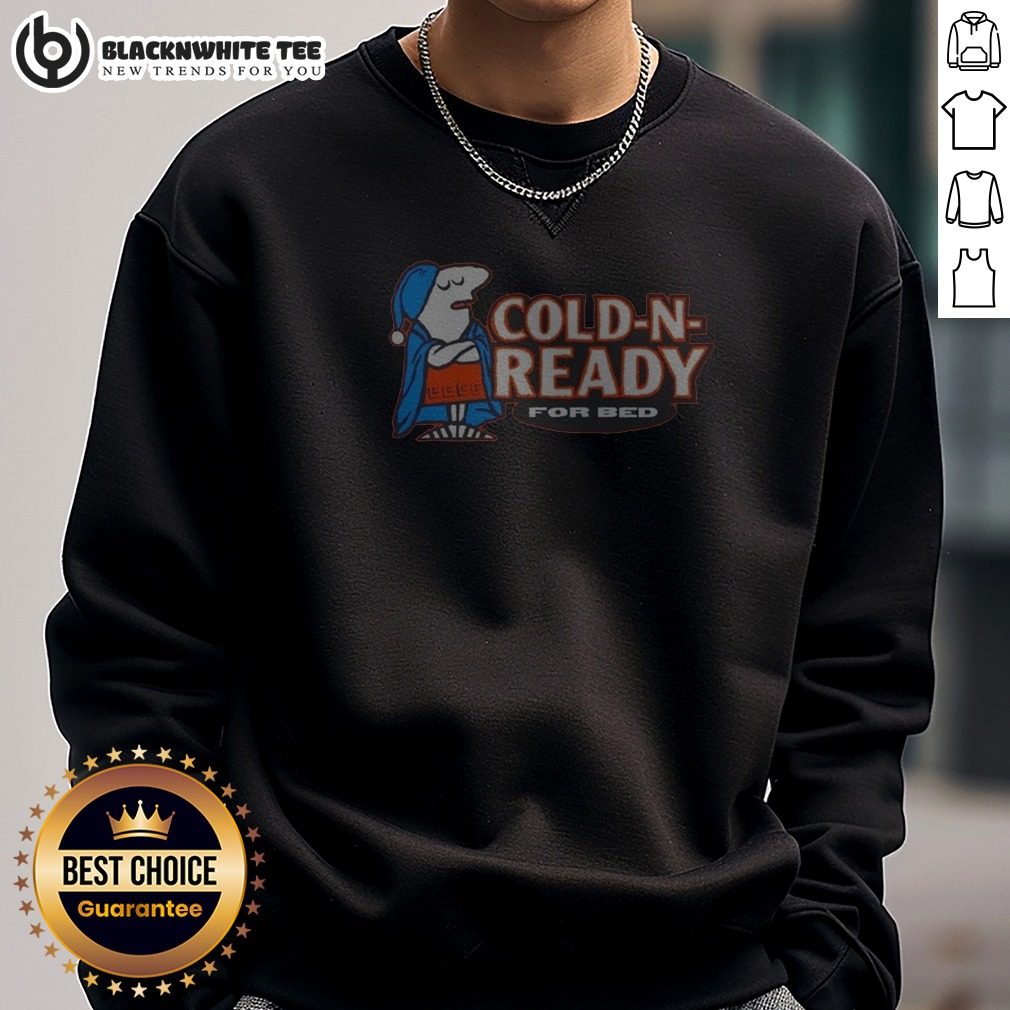 Official Cold N Ready For Bed Cartoon Character Shirt - Image 5
