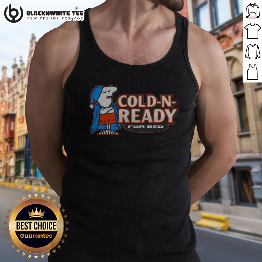 Official Cold N Ready For Bed Cartoon Character Shirt - Image 4