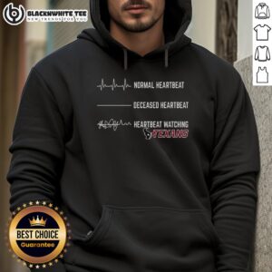 Alternative view of Awesome Heartbeat Watching Houston Texans T-Shirt