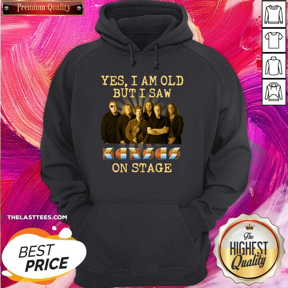 Love Yes I Am Old But I Saw Kansas Band On Stage Shirt - Image 5