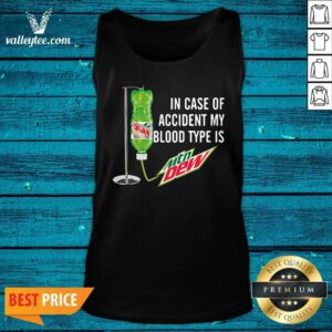 Alternative view of Nice In Case Of Accident My Blood Type Is Mountain Shirt