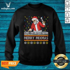 Alternative view of Perfect Santa Claus Music Merry Mimas Ugly Christmas Shirt