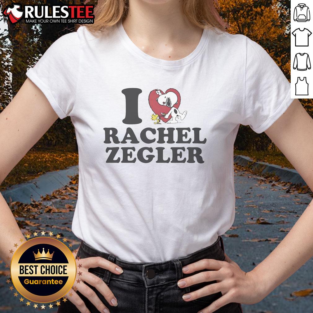 Nice Snoopy I Love Rachel Zegler T-Shirt - Image 3