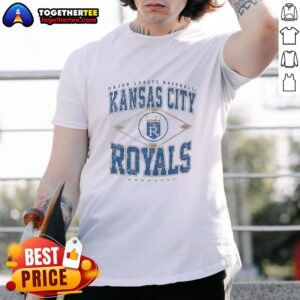 Official Kansas City Royals Major League Baseball Cooperstown Diamond T-Shirt
