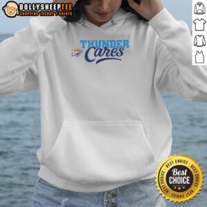 Alternative view of Hot Oklahoma City Thunder Cares T-Shirt