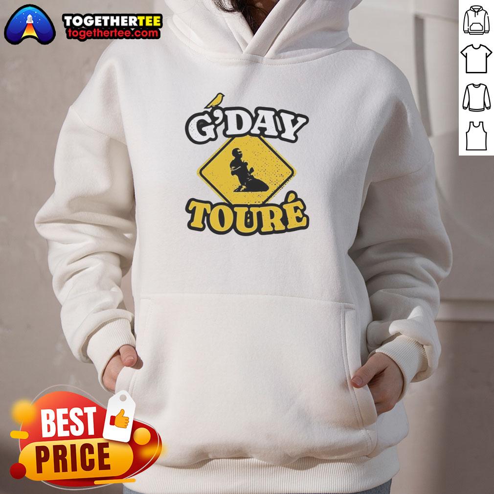 Official Mo Touré Of Norwich City G'day Toure Vintage T-Shirt - Image 2
