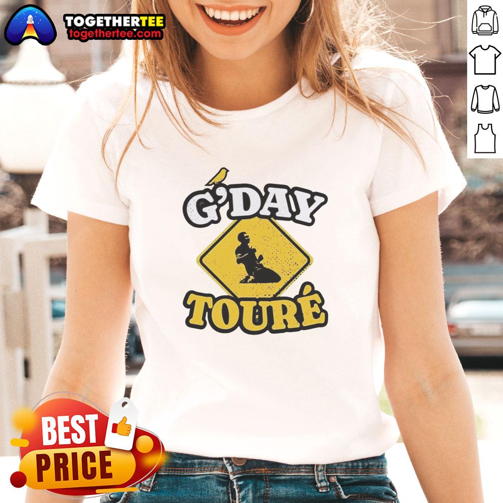 Official Mo Touré Of Norwich City G'day Toure Vintage T-Shirt - Image 3