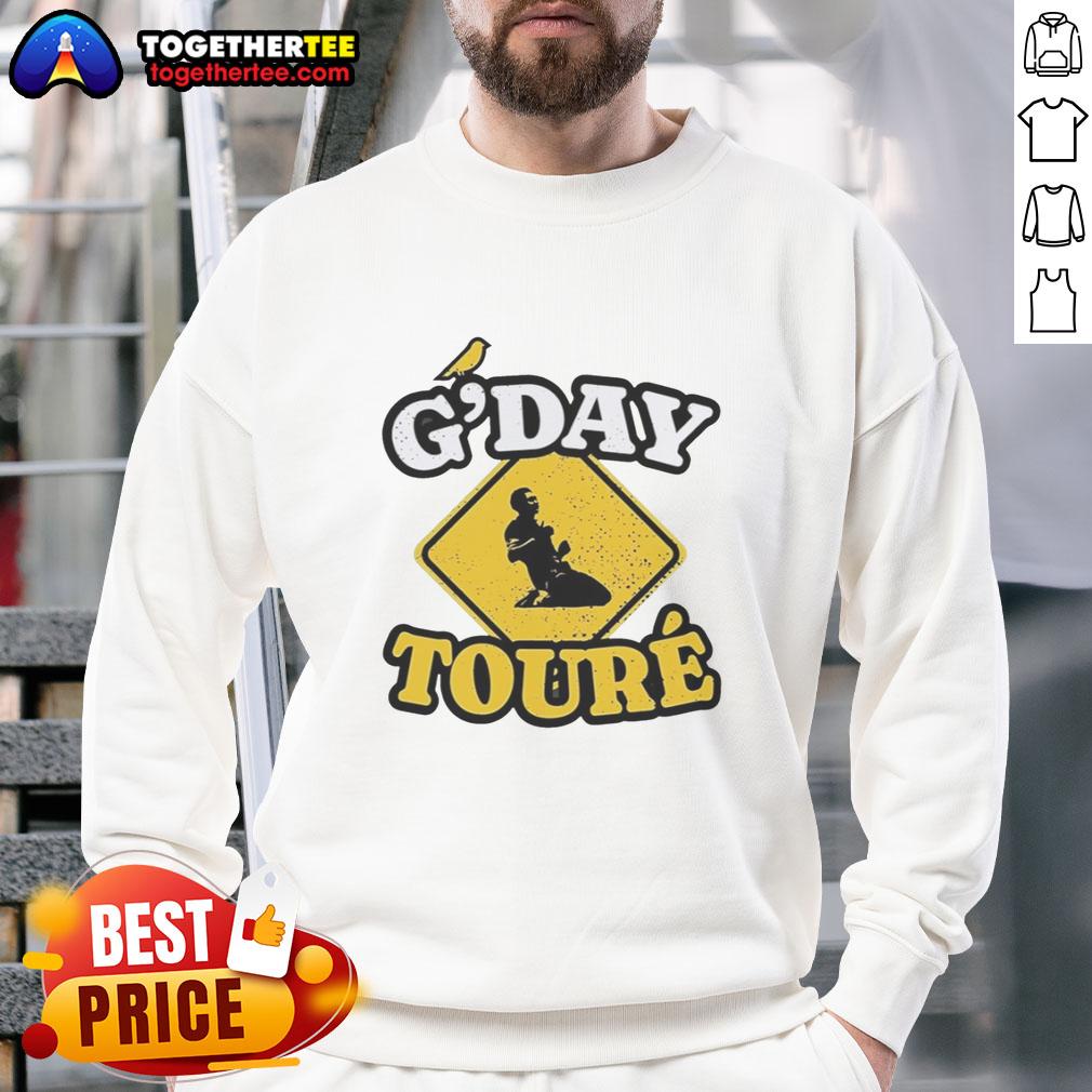 Official Mo Touré Of Norwich City G'day Toure Vintage T-Shirt - Image 5