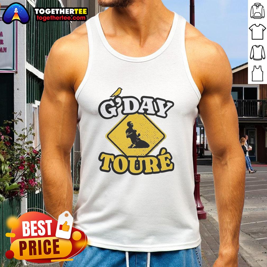Official Mo Touré Of Norwich City G'day Toure Vintage T-Shirt - Image 4