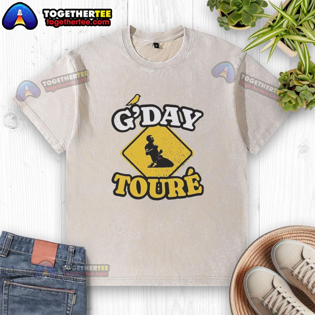 Official Mo Touré Of Norwich City G'day Toure Vintage T-Shirt - Image 6