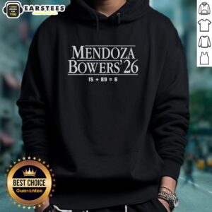 Alternative view of Official Fernando Mendoza Las Vegas Raiders Nfl Mendoza Bowers '26 T-Shirt