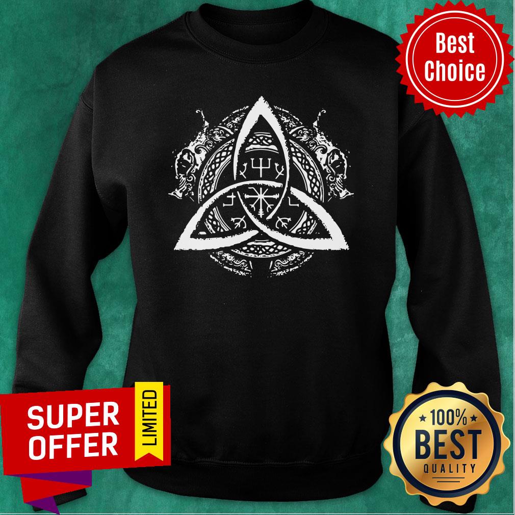 Funny Celtic Knot Design Celtic Triskele Shirt - Image 5