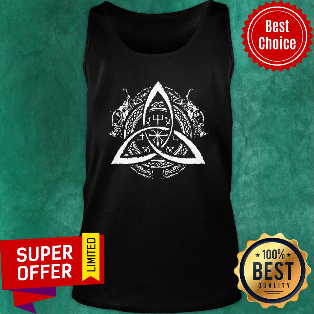 Funny Celtic Knot Design Celtic Triskele Shirt - Image 4