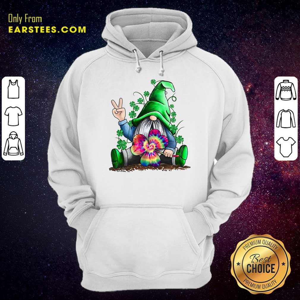 Happy St Patricks Day Hippie Gnome Shirt - Image 4