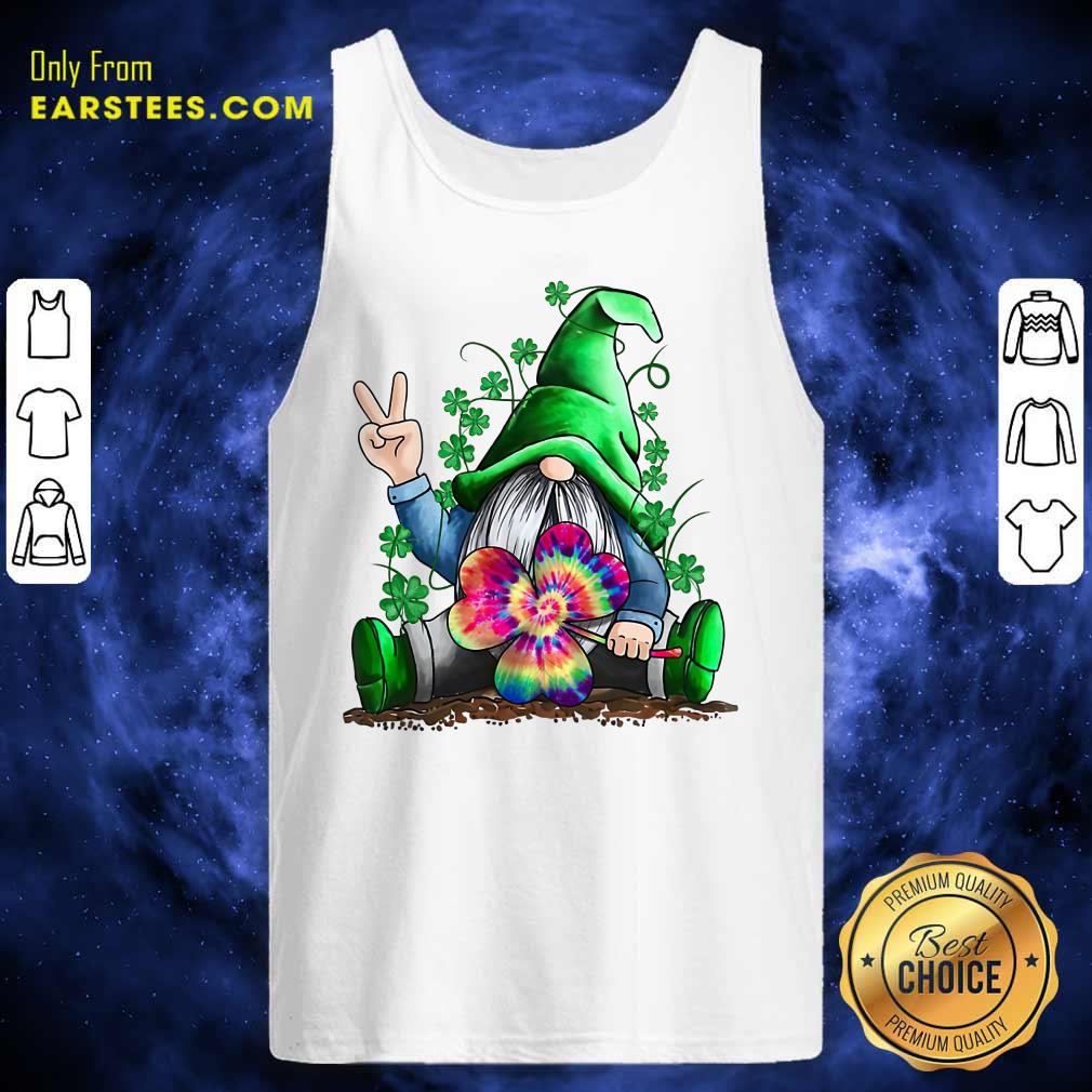 Happy St Patricks Day Hippie Gnome Shirt - Image 2