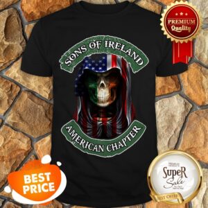 Skull Sons Of Ireland American Chapter St. Patrick’s Day Shirt