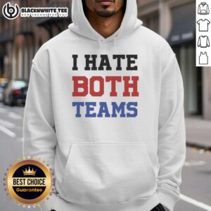 Alternative view of Awesome I Hate Both Teams Meme T-Shirt