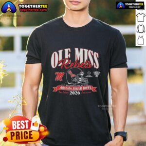 Hot Ole Miss Rebels CFP Quarterfinal At The Allstate Sugar Bowl 2026 T-Shirt