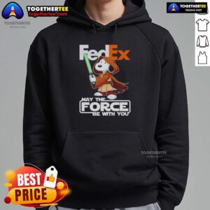 Alternative view of Nice Snoopy Fedex And Shop May The Force Be With You T-Shirt