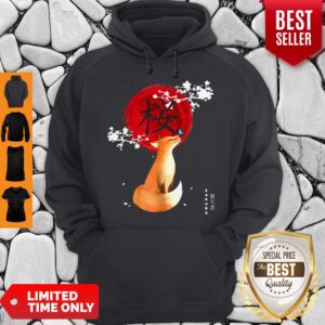 Alternative view of Official Sakura Cherry Blossom Fox Shirt