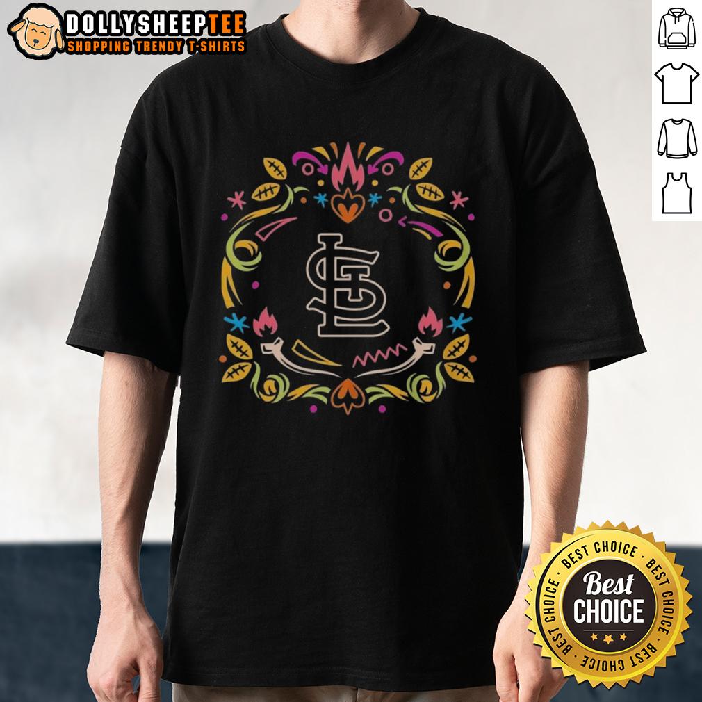 Pretty St. Louis Cardinals Día De Los Muertos MLB Celebration T-Shirt