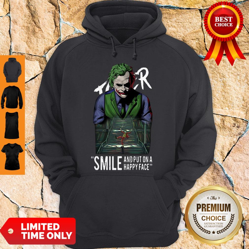Good Joker Smile And Put On A Happy Face Shirt - Image 2