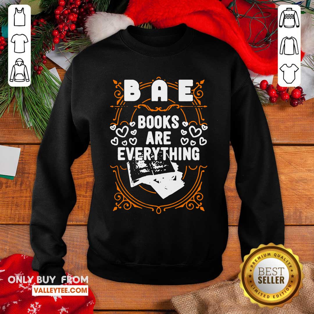 Pretty BAE Books Are Everything Shirt - Image 2