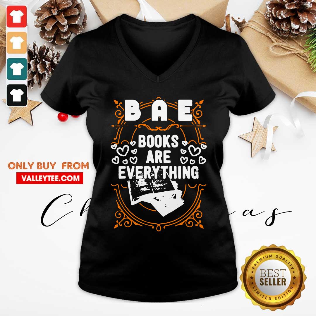 Pretty BAE Books Are Everything Shirt - Image 3
