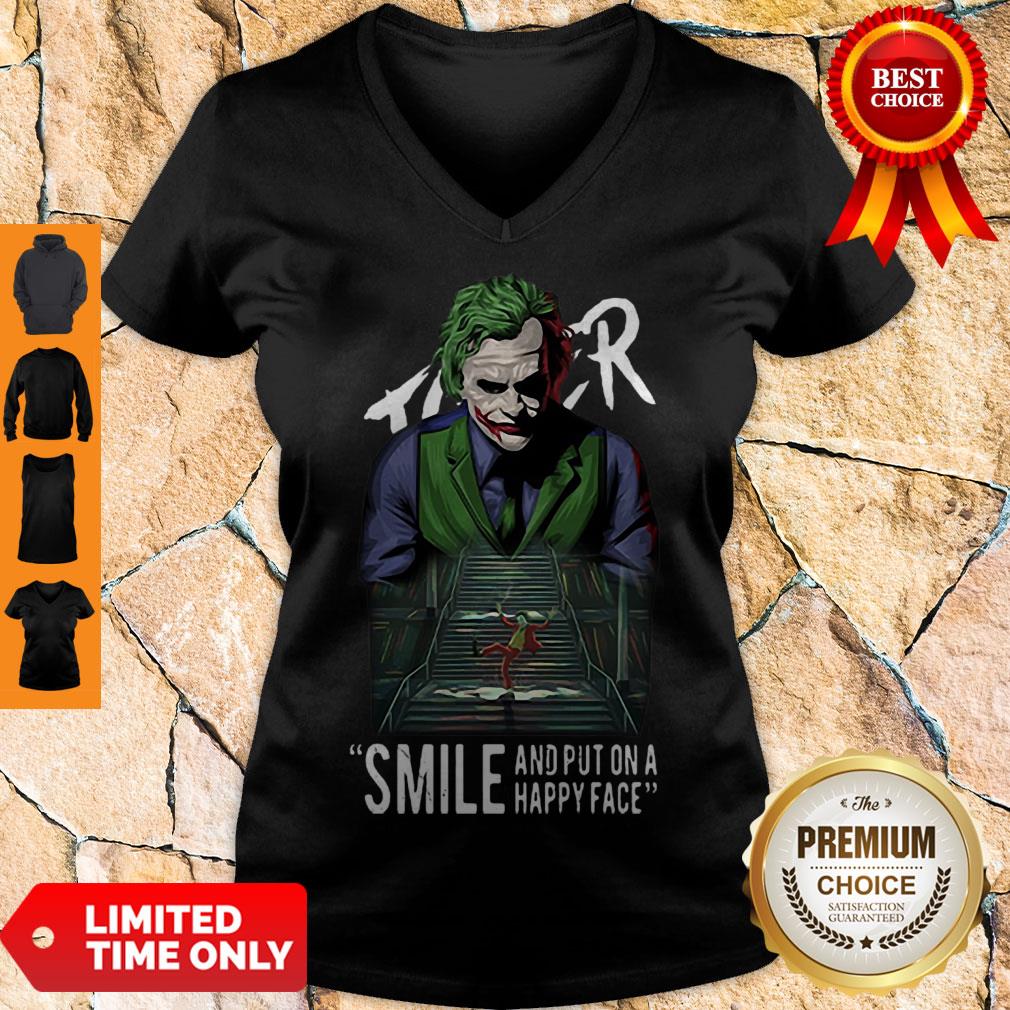 Good Joker Smile And Put On A Happy Face Shirt - Image 5