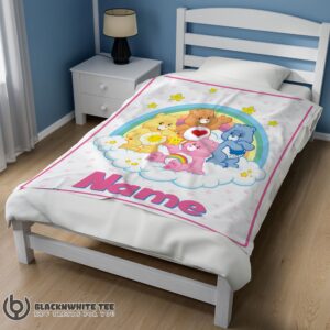Alternative view of Awesome Good Nelvana The Care Bears Family Fleece Blanket  Customize Blanket