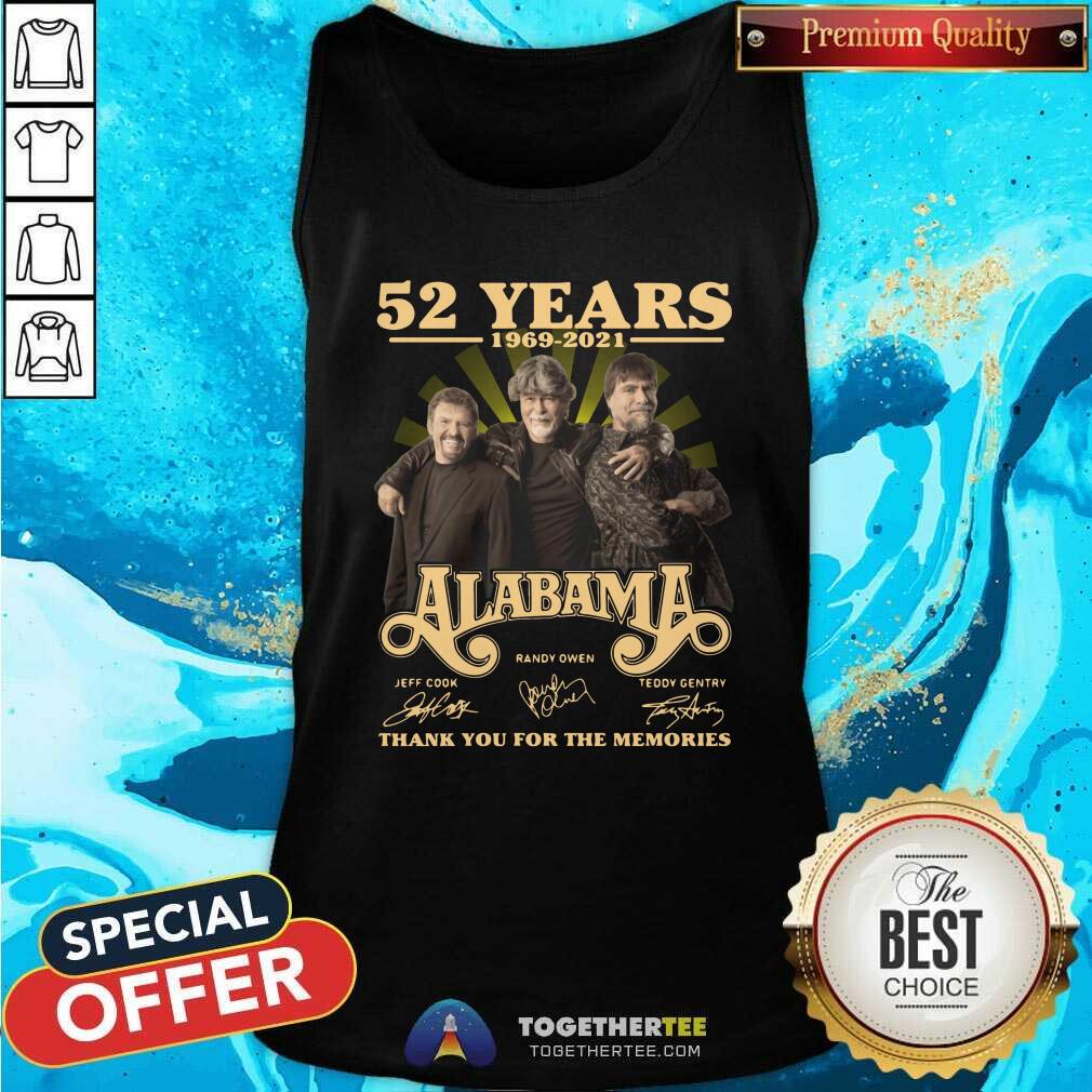 Grateful 52 Years Alabama Signature Shirt - Image 4