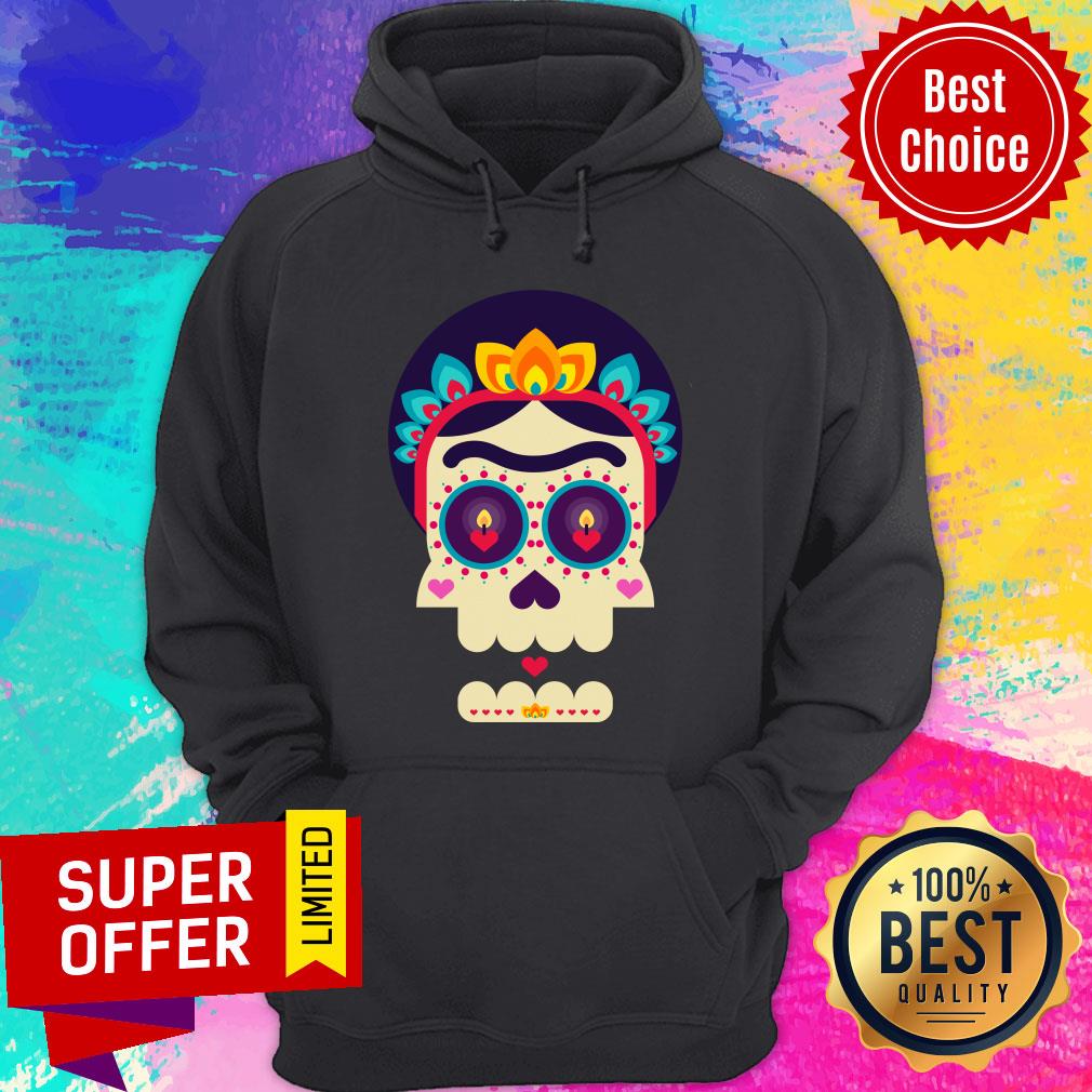 Skull Dia De Los Muertos Day Dead Happy Mexico Holiday Shirt - Image 2