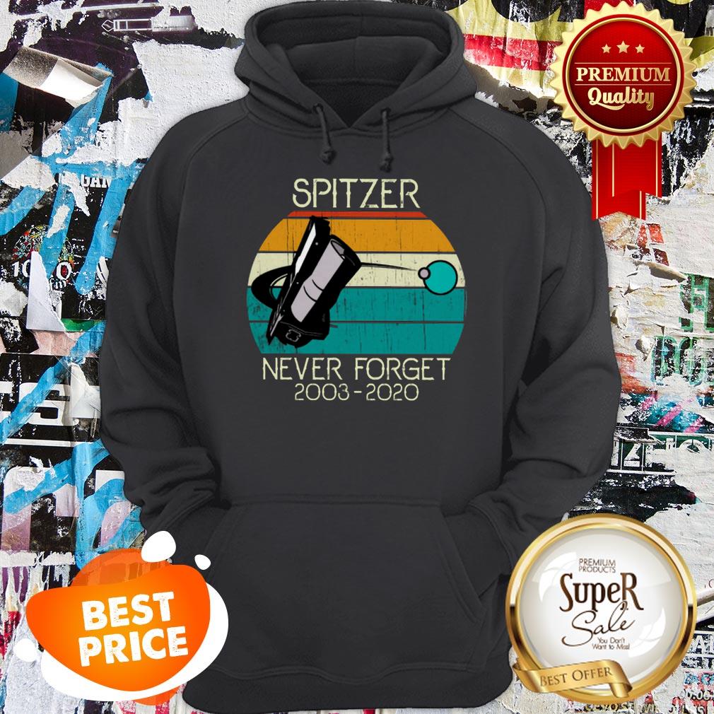 Spitzer Space Telescope Never Forget 2003-2020 Vintage Shirt - Image 5