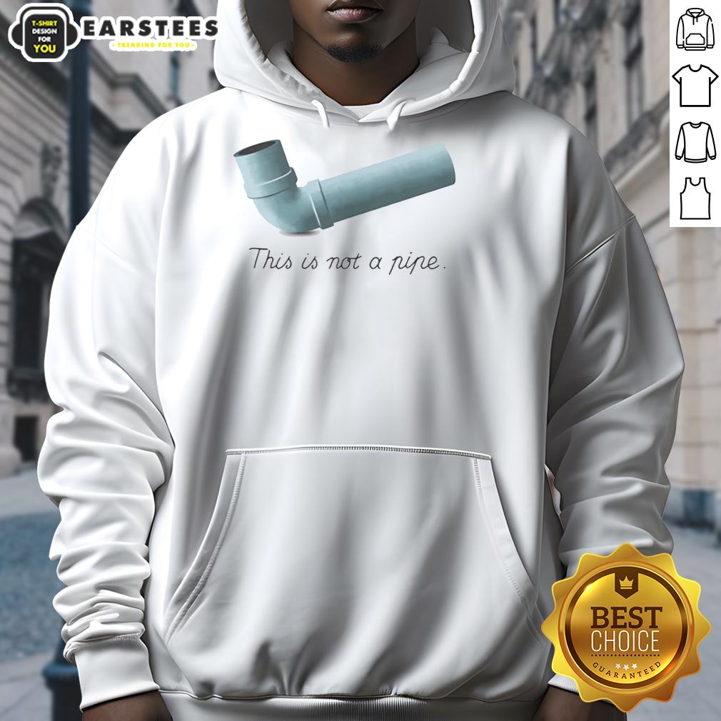 Nice This Is Not A Pipe Meme T-Shirt - Image 2