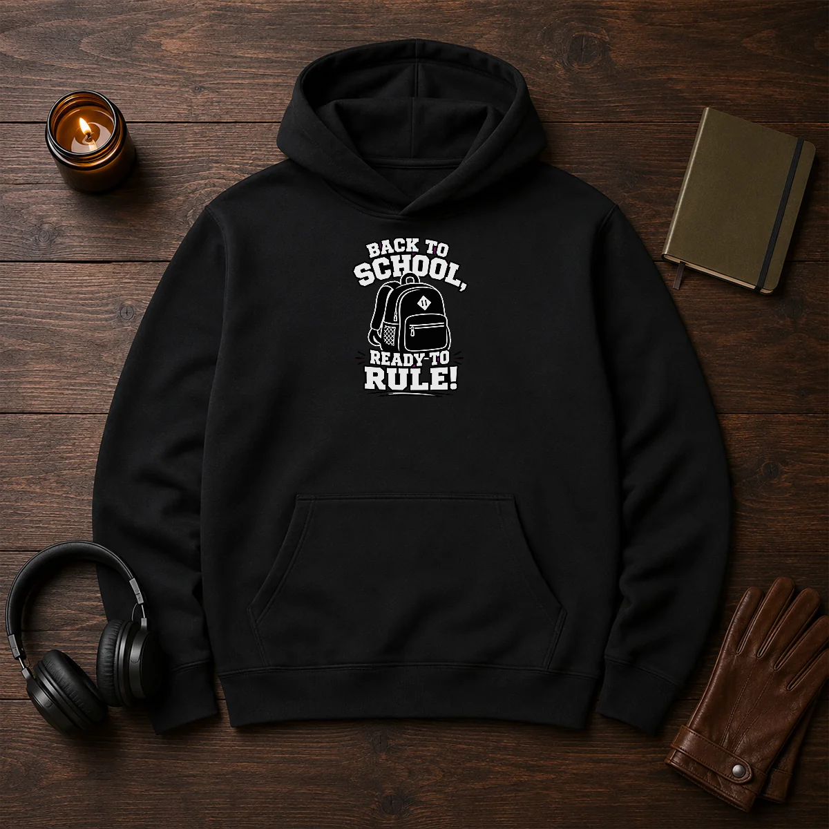 Top Back To School Ready To Rule Silhouette Shirt - Image 5