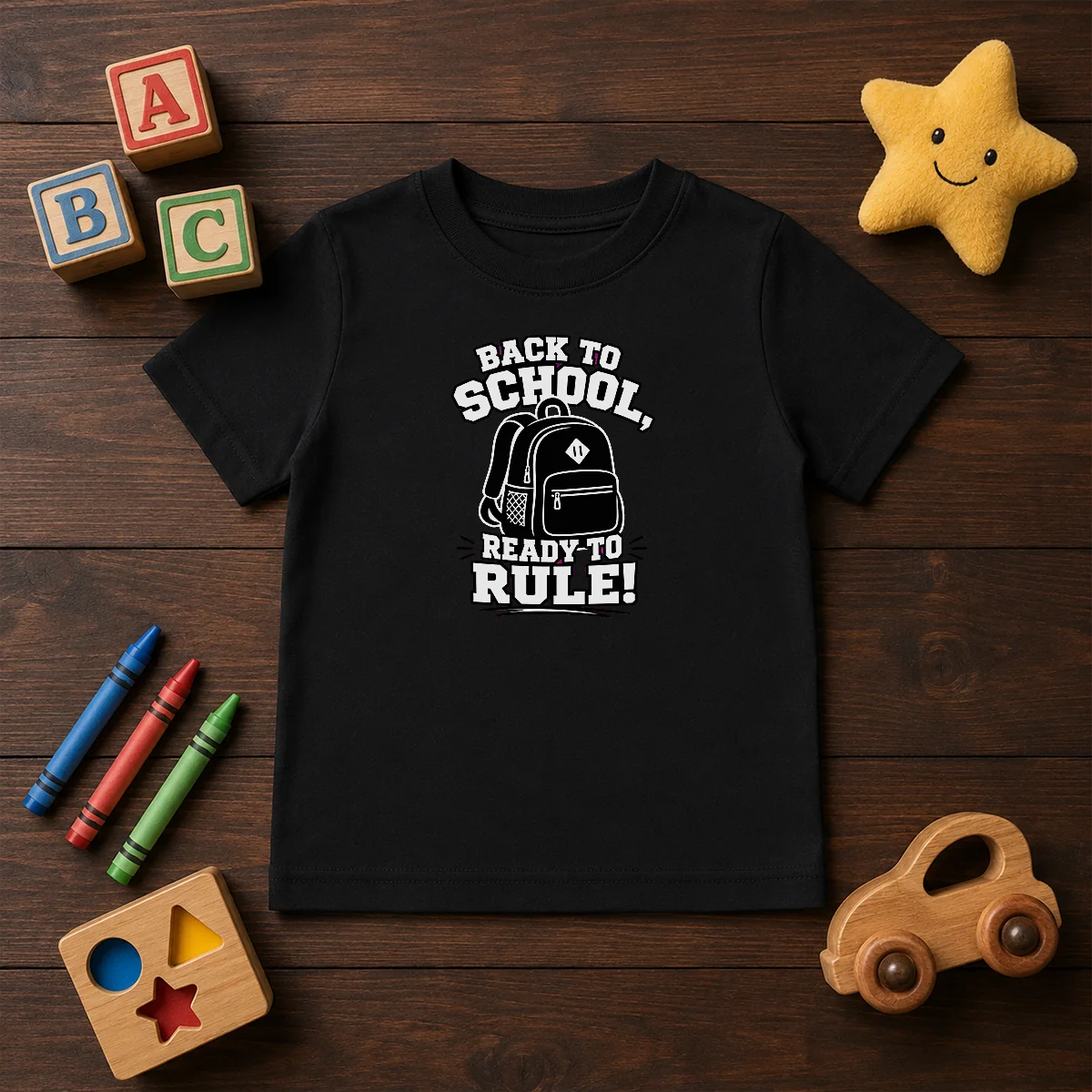 Top Back To School Ready To Rule Silhouette Shirt - Image 9