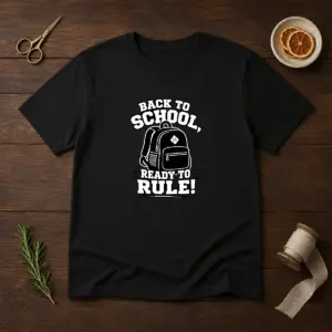Top Back To School Ready To Rule Silhouette Shirt