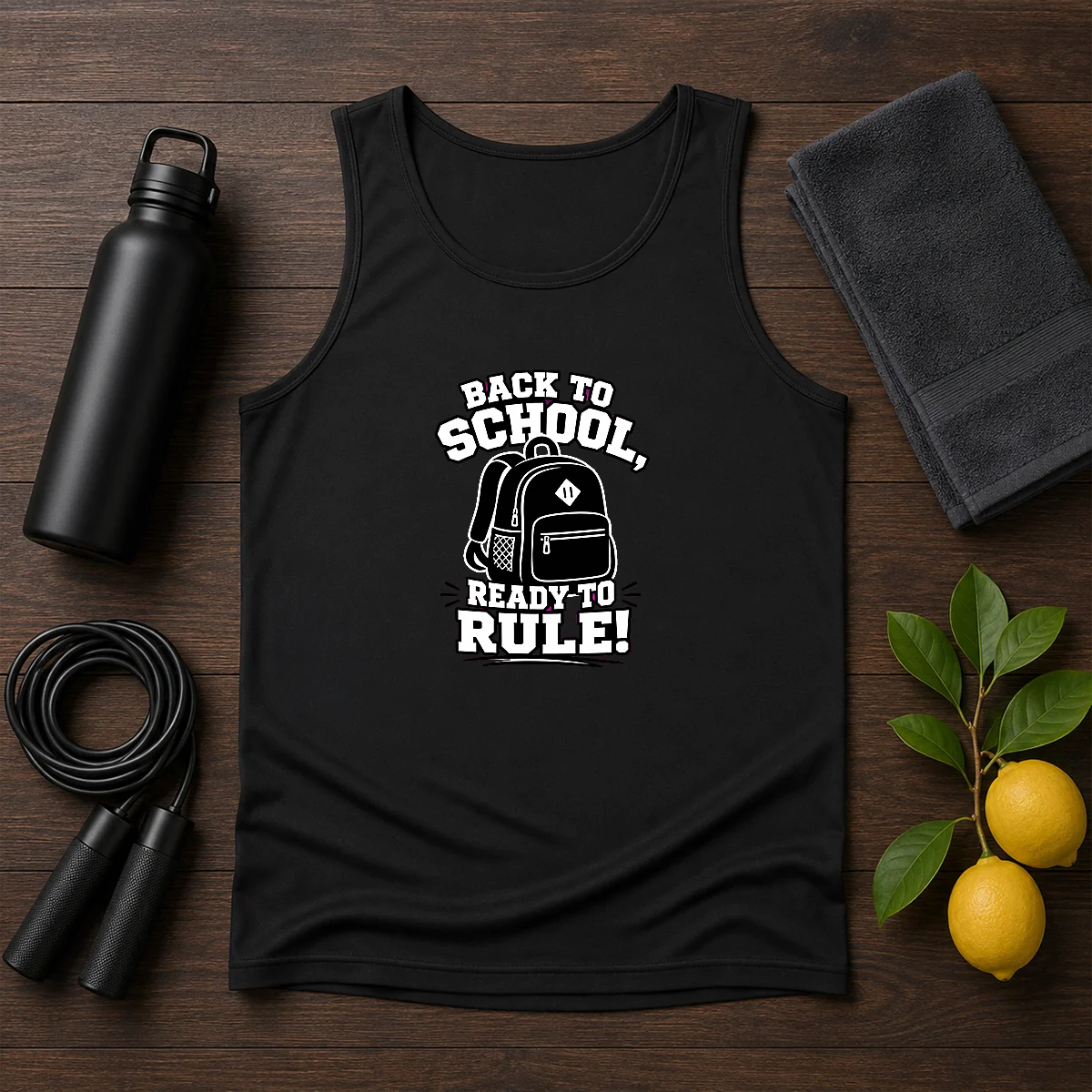 Top Back To School Ready To Rule Silhouette Shirt - Image 3